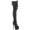 Pleaser - JUBILANT4012 Bottes cuissardes à plateforme - Noir Product image